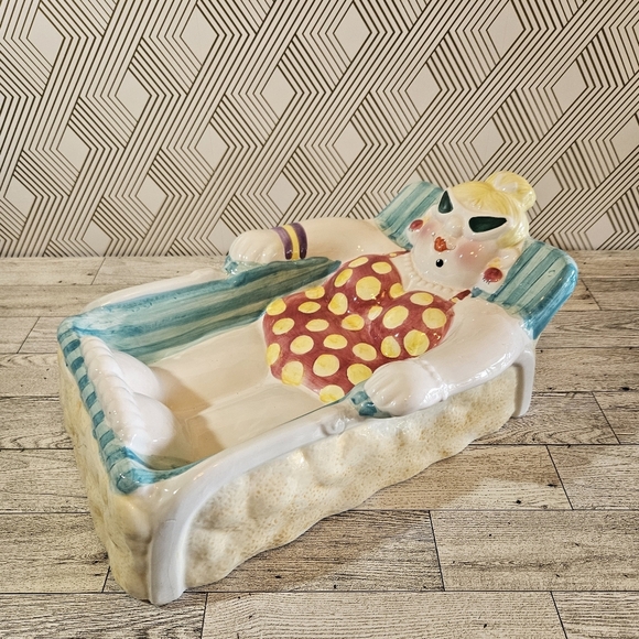 Cardinal Inc. Bathing Beauties Chip And Dip Set Rare Vintage Excellent Condition - Picture 2 of 16